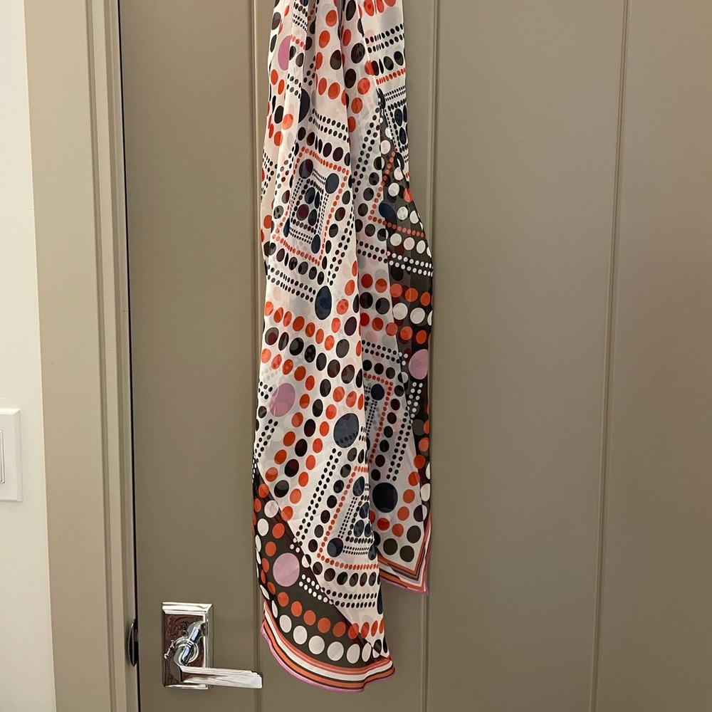 Cabi polka dot scarf
